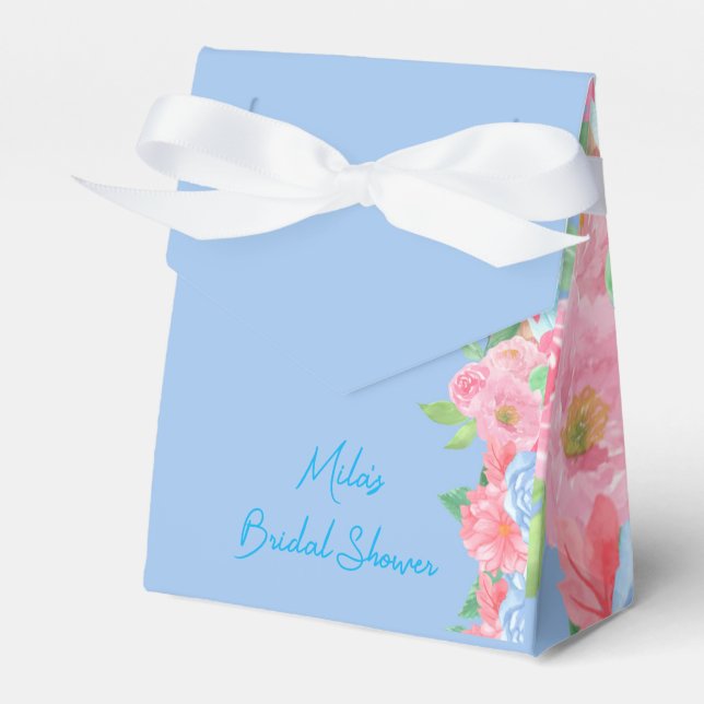pink and blue floral geschenkschachtel (Vorderseite)