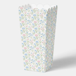 Pink and Blue Floral Grandmillennial Geschenkschachtel