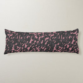 pink and gray camo abstract seitenschläferkissen