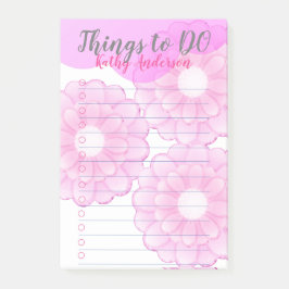 Pink Anemone Dinge tun, Post-It-Notes Post-it Klebezettel