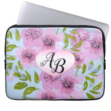 Pink Anemones Love Garden Electronics Sac