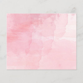 Pink Aquarellbild Flyer