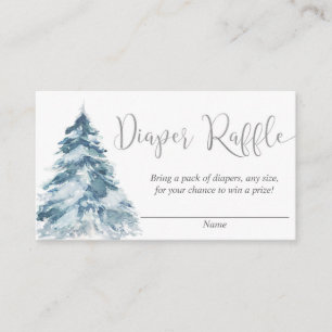 Pink argent hiver arbre fille de couche cartes de 