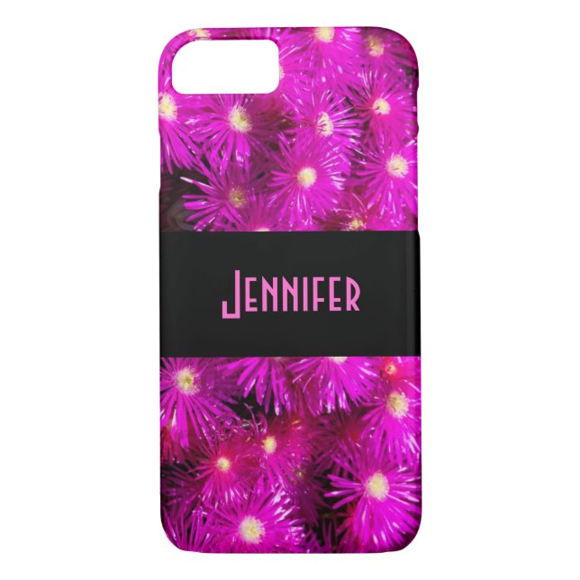 Pink-Aster-Blume Case-Mate iPhone Hülle (Rückseite)