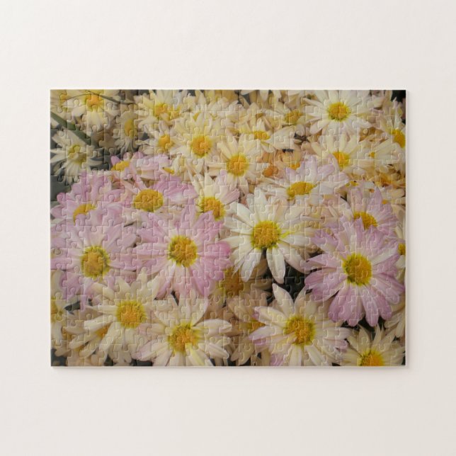 Pink Asters Puzzle (Horizontal)