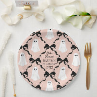 Pink Baby Boo Fast Due Geister und schwarze Bogen