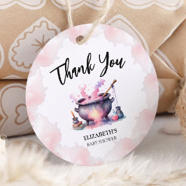 Pink Baby Braut Baby Dusche Danke Geschenkanhänger