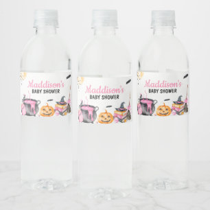 Pink Baby Brewing Pumpkin Halloween Baby Dusche