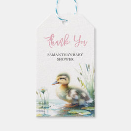 Pink Baby Duwer Fevor Tags Template Duckling Geschenkanhänger