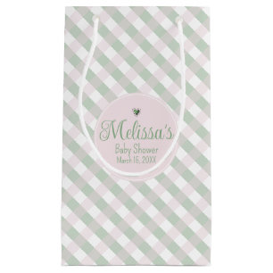 Pink Baby Girl Irish Clovers Baby Dusche Kleine Geschenktüte
