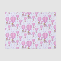 Pink Baby Hot Air Balloons