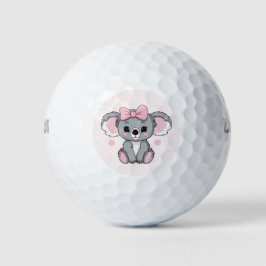 Pink Baby Koala Bear Golfball