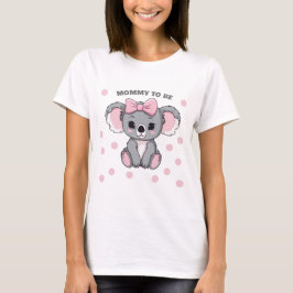 Pink Baby Koala Bear T-Shirt