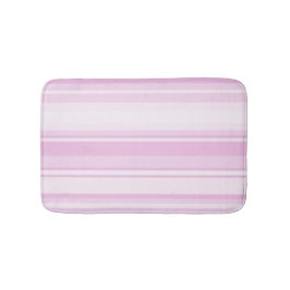 Pink-Babystreifen Badematte