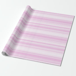 Pink-Babystreifen Geschenkpapier