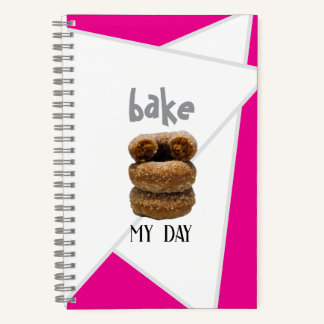 Pink Bake My Day Spiral Carnet