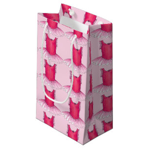 Pink Ballerina Tutus Tanzlehrer Geschenktasche Kleine Geschenktüte
