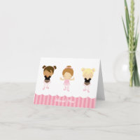 Pink Ballerinas Vielen Dank