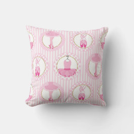 Pink Ballet Dancing - Ballerina Tutu Dancer Kissen