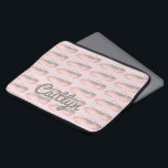 Pink Ballet Shoe Personalisiert Tanzlehrer Tänzeri Laptopschutzhülle<br><div class="desc">Sleeve zeigt eine originelle Abbildung einer Reihe rosa Balletttanzschuhe. Ideal für Ihren Lieblings-Tänzer oder Tanzlehrer! Sehen Sie nicht,  wonach Sie suchen? Benötigen Sie Hilfe bei der Anpassung Ihres Designs? Klicken Sie auf die Schaltfläche "Diesen Designer gefragt",  um etwas für Sie entworfen zu haben.</div>