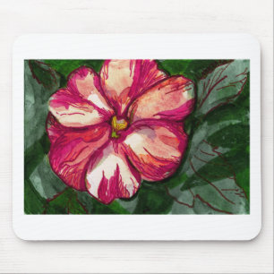 Pink Balsam Blume Mousepad