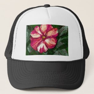 Pink Balsam Blume Truckerkappe