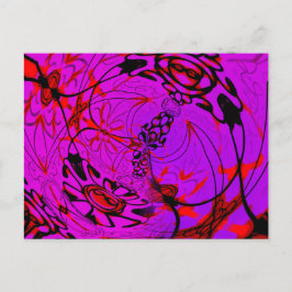 Pink Bandit Postkarte