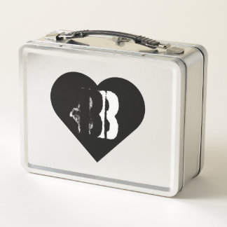 Pink Barbed Heart Cybersigilism Metal Lunchbox