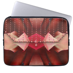 Pink Beaded Abend Purus Laptopschutzhülle