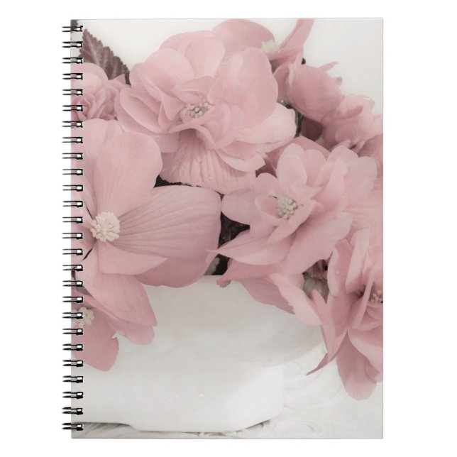 Pink Begonias Notizblock (Vorderseite)