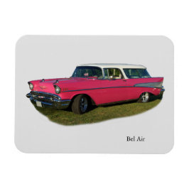 Pink Bel Air Magnet