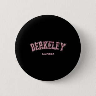 Pink Berkeley California Ca Uni-Style auf Berke Button