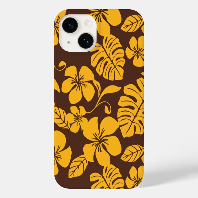 PINK BIKINI (BROWN/GOLD) Case-Mate iPhone 14 HÜLLE (Rückseite)