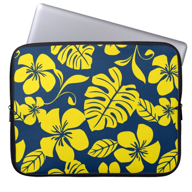 PINK BIKINI (DARK BLUE/YELLOW) LAPTOPSCHUTZHÜLLE (Vorderseite)