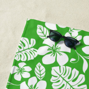 PINK BIKINI (GRASS GREEN) STRANDTUCH