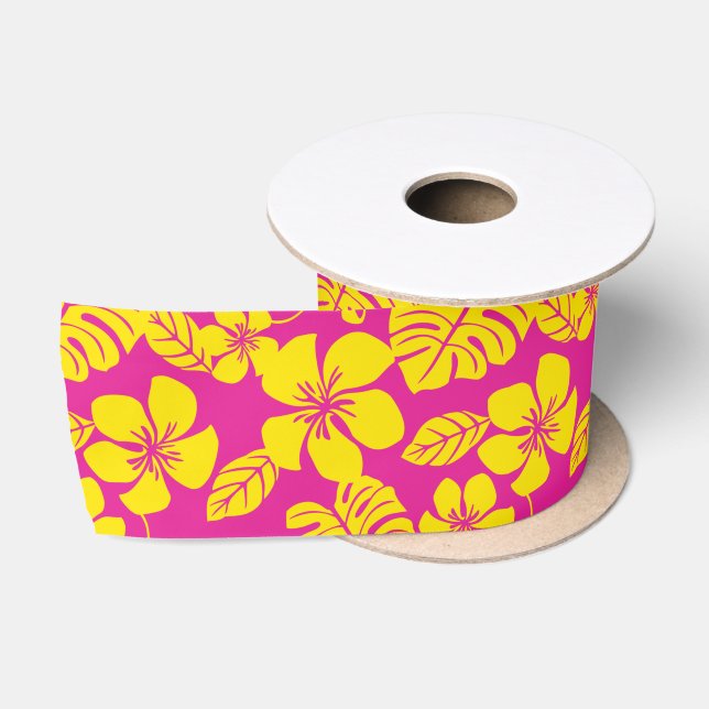 PINK BIKINI (HOT PINK/YELLOW) SATINBAND (Spule)