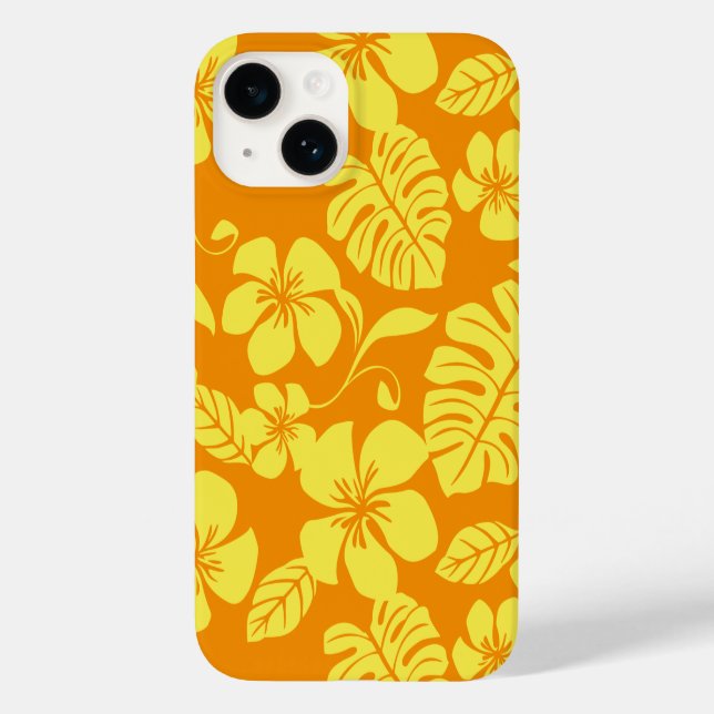 PINK BIKINI (MANDARINE/GELB) Case-Mate iPhone 14 HÜLLE (Rückseite)