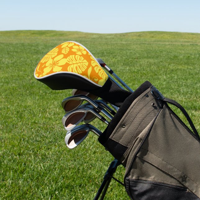 PINK BIKINI (MANDARINE/GELB) GOLF HEADCOVER (In SItu)