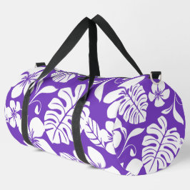 PINK BIKINI PATTER IN GRAPE DUFFLE BAG