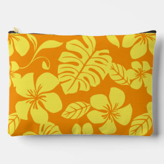 PINK BIKINI PATTER IN MANDARINE/GELB ZUBEHÖRTASCHE