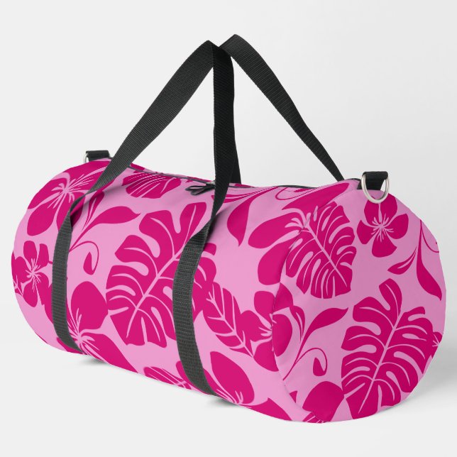 PINK BIKINI-PATTER IN PINK x 2 Duffle Bag (Linke Ecke)