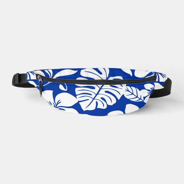 PINK BIKINI PATTER IN ROYAL BLAUE BAUCHTASCHE (Vorderseite)