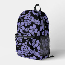 PINK BIKINI PATTER IN SCHWARZ/LAVENDER BEDRUCKTER RUCKSACK