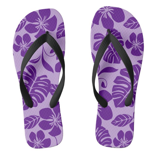 PINK BIKINI (PURPLES) Pair of Flip Flops (Fußbett)