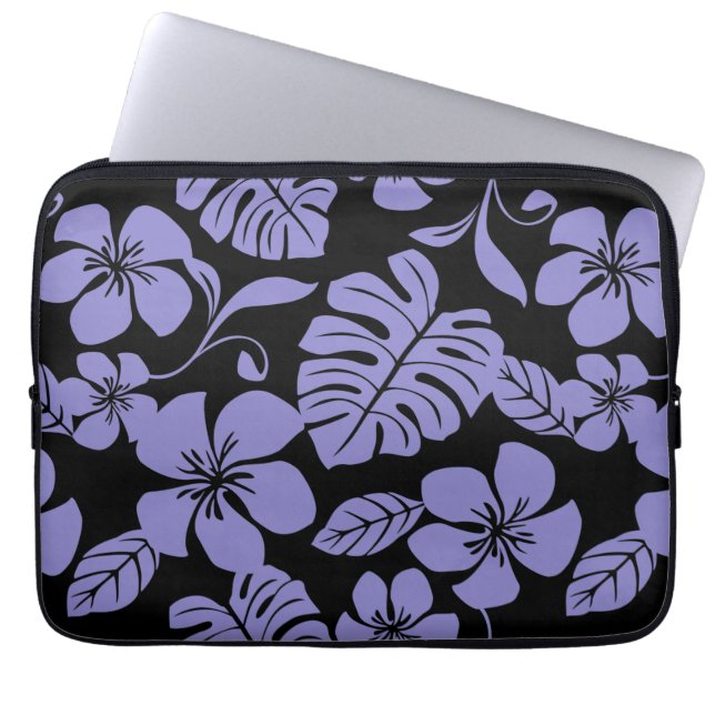 PINK BIKINI (SCHWARZ/LAVENDER) LAPTOPSCHUTZHÜLLE (Vorderseite)