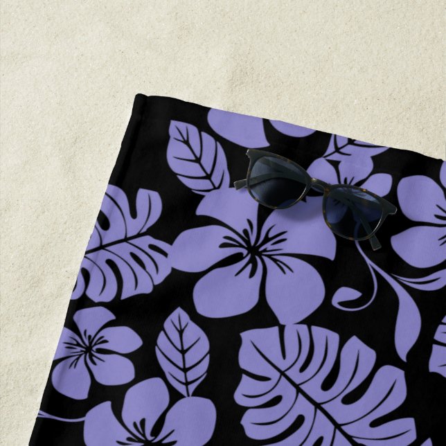PINK BIKINI (SCHWARZ/LAVENDER) STRANDTUCH (Beispiel)