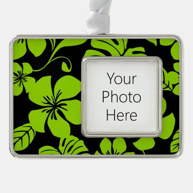 PINK BIKINI (SCHWARZ/LIMON) Rahmen-Ornament SILBER (Vorderseite)