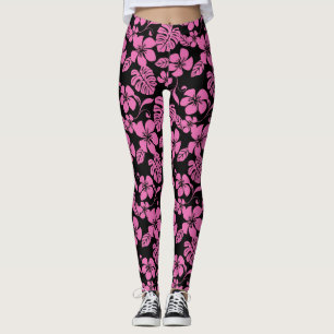 PINK BIKINI (SCHWARZ/PINK) LEGGINGS