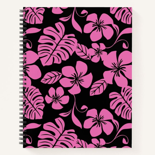 PINK BIKINI (SCHWARZ/PINK) NOTIZBUCH (Vorderseite)