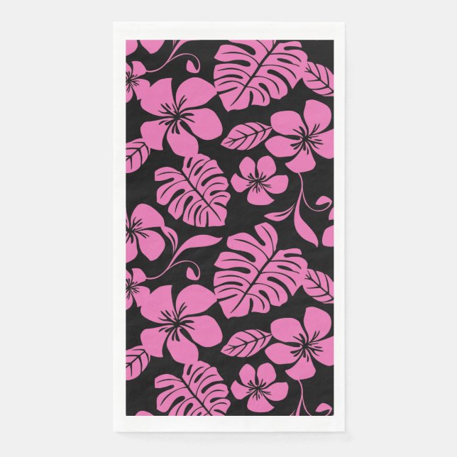 PINK BIKINI (SCHWARZ/PINK) SERVIETTE (Vorderseite)